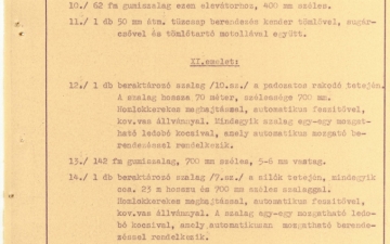 MAHART Nemzeti és Szabadkikötő leírása, 1960-61