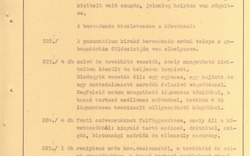 MAHART Nemzeti és Szabadkikötő leírása, 1960-61