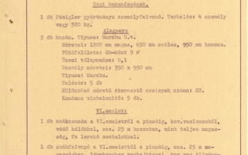 MAHART Nemzeti és Szabadkikötő leírása, 1960-61
