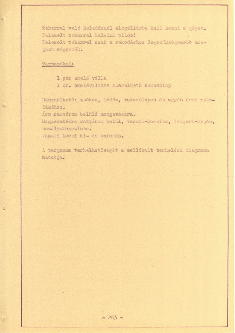 MAHART Nemzeti és Szabadkikötő leírása, 1960-61_284